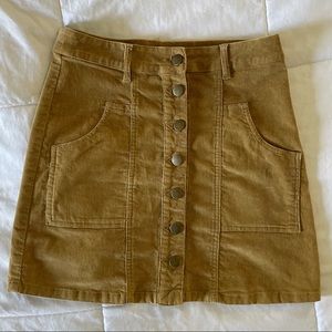 Altar’d State corduroy skirt size S BNWT